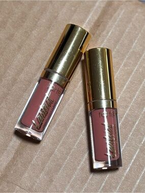 2x mini tarte Liquid Lipstick Duo in Dusty Rose Mauve